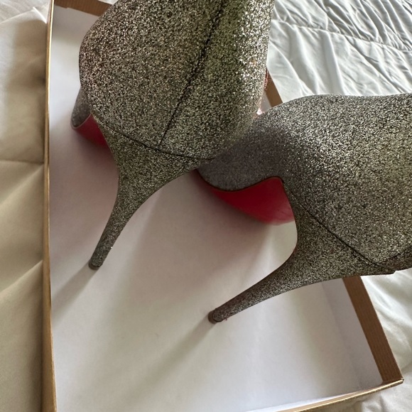 Christian Louboutin Pigalle Follies glitter heels - Picture 4 of 8